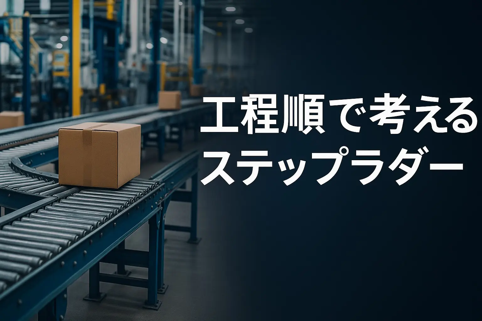 ステップラダーの基本と概要：シーケンサで工程歩進