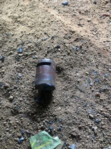 ガス接切断後の車輪と軸-3